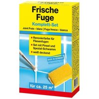 Frische-Fuge Komplett-Set weiß 250 ml Fugenmörtel - Decotric von DECOTRIC