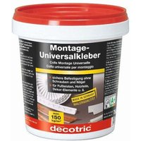 Montage- und Universalkleber 750 g, lösemittelfrei Montagekleber - Decotric Montage- und Universalkleber 750 g, lösemittelfrei Montagekleber - Decotric von DECOTRIC