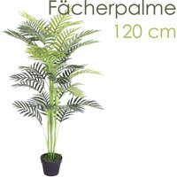 Decovego - Künstliche Palme groß Kunstpalme Kunstpflanze Palme künstlich wie echt Plastikpflanze Auswahl Dekoration Deko von DECOVEGO