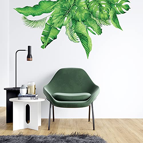 DECOWALL DAT-2019 Tropische Pflanze Wandtattoo Wanddeko Wohnzimmer Schlafzimmer Kinderzimmer von DECOWALL