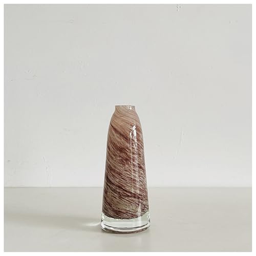 Glasornament Bunte Vase handgefertigt geblasene Skulptur Kunst Heimdekoration Büro Hochzeitsgeschenk von DECRZPB