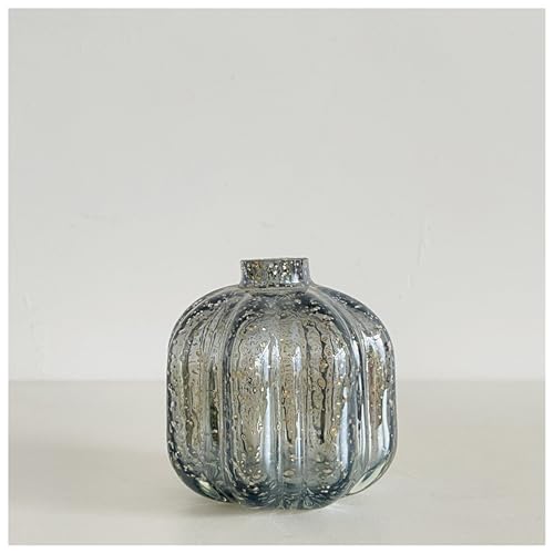 Glasornament Graue Vase Handgefertigte Geblasene Skulptur Kunst Wohndekor Büro Hochzeitsgeschenk von DECRZPB