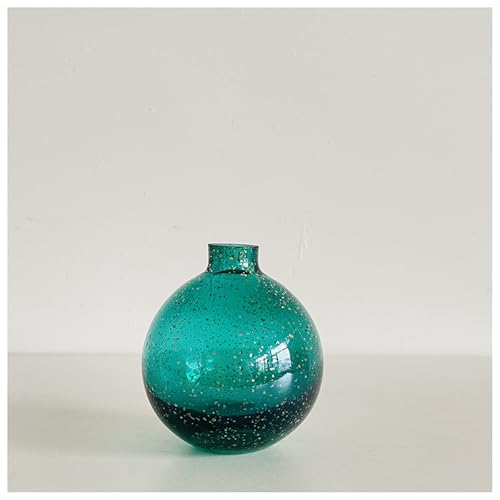 Glasvase Grün Handgefertigte Skulptur Geblasene Kunst Tischplatte Pflanze Blume Behälter Handwerk Dekor Geschenk Glasvase Grün Handgefertigte Skulptur Geblasene Kunst Tischplatte Pflanze Blume Behälter Handwerk Dekor Geschenk von DECRZPB