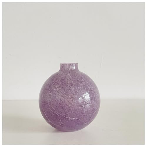 Glasvase Lila Handgefertigte Skulptur Geblasene Kunst Tischplatte Pflanze Blumenbehälter Kunsthandwerk Dekor Geschenk Glasvase Lila Handgefertigte Skulptur Geblasene Kunst Tischplatte Pflanze Blumenbehälter Kunsthandwerk Dekor Geschenk von DECRZPB