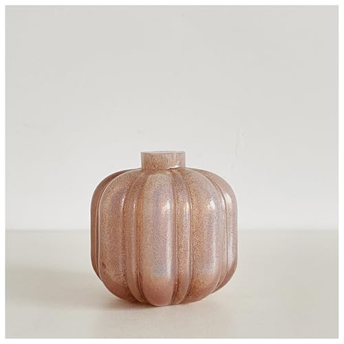Glasvase handgefertigt Skulptur geblasen Kunst Tischplatte Pflanze Blume Behälter Kunsthandwerk Dekor Geschenk von DECRZPB