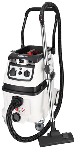 DEDRA Bausauger mit automatischer Filterreinigungsfunktion DED6609, selbstreinigendes Filtersystem, mit Filterklasse M, Einstellung der Saugleistung, Tankinhalt: 40 l von Dedra