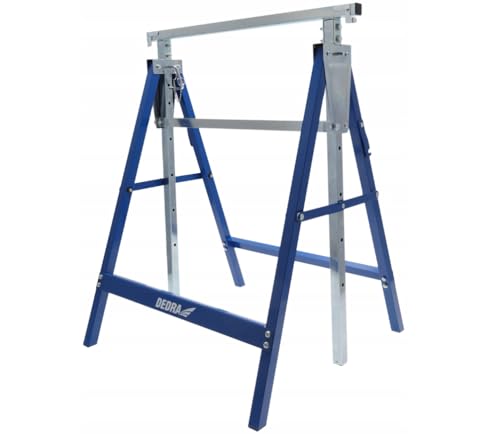 DEDRA Werkbock, 1 Stück, max. Tragkraft 200 kg, Stahlkonstruktion, Gewicht 5,7 kg, 80-130 cm Höhe, 68 cm Breite, 58 cm Beinabstand, Höhenverstellung, Korrosionsbeständigkeit DEDRA Werkbock, 1 Stück, max. Tragkraft 200 kg, Stahlkonstruktion, Gewicht 5,7 kg, 80-130 cm Höhe, 68 cm Breite, 58 cm Beinabstand, Höhenverstellung, Korrosionsbeständigkeit von Dedra