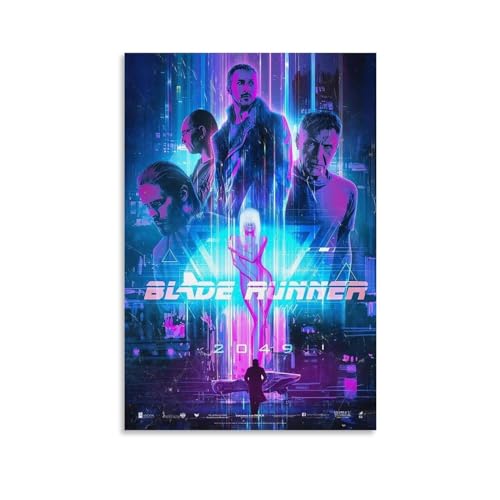 DEEBOW Film Blade Runner 2049 Poster, dekoratives Gemälde, Leinwand, Wandposter und Kunstdruck, modernes Familienschlafzimmer-Dekor-Poster, 60 x 90 cm von DEEBOW