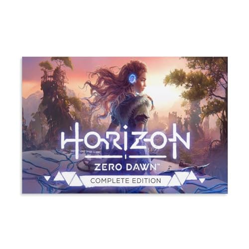 DEEBOW Horizon Zero Dawn Complete Edition Poster, dekoratives Gemälde, Leinwand, Wandposter und Kunstdruck, modernes Familienschlafzimmer-Dekor-Poster, 20 x 30 cm von DEEBOW