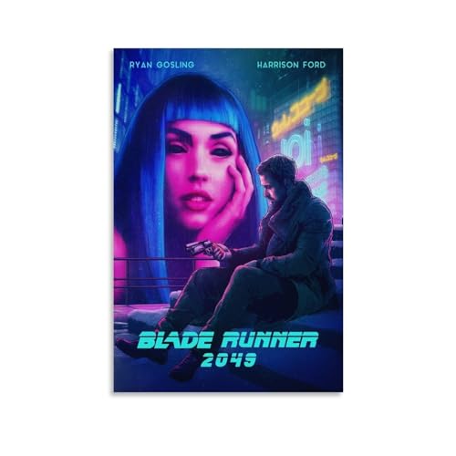 Poster De Film Blade Runner 2049 Classique Poster, dekoratives Gemälde, Leinwand, Wandposter und Kunstdruck, modernes Familienschlafzimmer-Dekor-Poster, 30 x 45 cm von DEEBOW