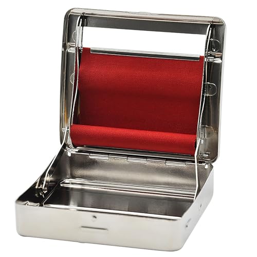 Zigarettenetuis Automatische Handroll-Tabakbox – Tragbare Zigarettendrehmaschine aus Weißblech, Wiederverwendbar, Kompakt & Langlebig, Exquisites Design Zigarettenetuis Automatische Handroll-Tabakbox – Tragbare Zigarettendrehmaschine aus Weißblech, Wiederverwendbar, Kompakt & Langlebig, Exquisites Design von DEECOZY