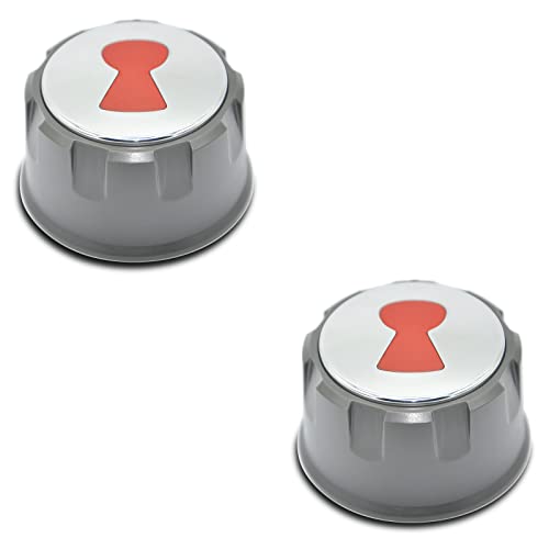 DEEKOOL Grill Control Knobs 69892, Gas Control Knobs Ersatz für Weber E-Spirit 200 Serie mit Front-Montage-Steuerbrenner (2 Stück) von DEEKOOL