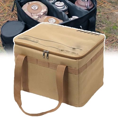 DEEguess 30L Multifunktionale Camping-Aufbewahrungstasche, Faltbar, Tragbar, Wasserdicht, VerschleißFester Und Kratzfester Boden, Geeignet FüR Camping, Picknick Und Grillen,Khaki DEEguess 30L Multifunktionale Camping-Aufbewahrungstasche, Faltbar, Tragbar, Wasserdicht, VerschleißFester Und Kratzfester Boden, Geeignet FüR Camping, Picknick Und Grillen,Khaki von DEEguess