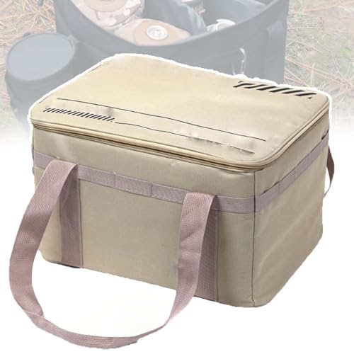 DEEguess 42L Multifunktionale Camping-Aufbewahrungstasche, Faltbar, Tragbar, Wasserdicht, VerschleißFester Und Kratzfester Boden, Geeignet FüR Camping, Picknick Und Grillen,Off-White DEEguess 42L Multifunktionale Camping-Aufbewahrungstasche, Faltbar, Tragbar, Wasserdicht, VerschleißFester Und Kratzfester Boden, Geeignet FüR Camping, Picknick Und Grillen,Off-White von DEEguess