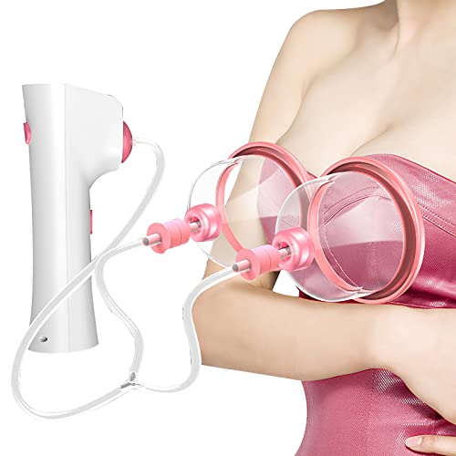 DEEguess BrustvergrößErungsmaschine, VergrößErung Der Weiblichen Brustschale, USB-Charing, BrustvergrößErung, FüR Frauengeschenke L(13.5cm) von DEEguess