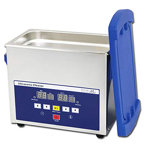 DEEguess Ultraschallreiniger Maschine 3L 120W Digital Einstellbare Timer/Heizung Funktion, Edelstahl Bad FüR Zahnersatz Uhren Elektronik Teile Labor Industrie Schmuck Gewerbeheim,Machine DEEguess Ultraschallreiniger Maschine 3L 120W Digital Einstellbare Timer/Heizung Funktion, Edelstahl Bad FüR Zahnersatz Uhren Elektronik Teile Labor Industrie Schmuck Gewerbeheim,Machine von DEEguess