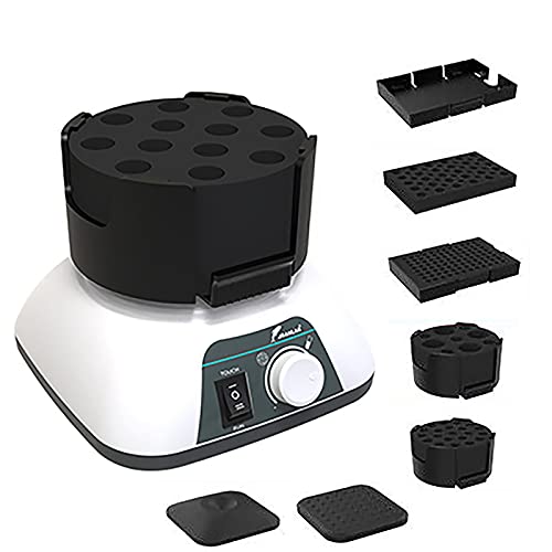 Smarter Vortex-Mischer, Multifunktionaler Labor-Vortex-Oszillator, Mit 7 Modulen, BüRstenloser Motor, Einstellbare Geschwindigkeit Und Timing, 4,5 Mm Kreisschwingung,A Smarter Vortex-Mischer, Multifunktionaler Labor-Vortex-Oszillator, Mit 7 Modulen, BüRstenloser Motor, Einstellbare Geschwindigkeit Und Timing, 4,5 Mm Kreisschwingung,A von DEEguess