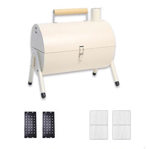 Tragbarer Kaminofen FüR Den AußEnbereich Mit Schloss Und Dreieckigem Rohrrahmen, Geeignet FüR Camping Im Freien Und Zum Zubereiten Von Tee Rund Um Den Ofen,3-pcs von DEEguess