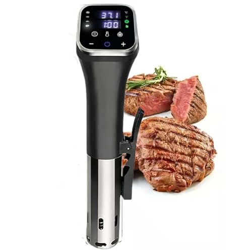 Wlan-Sous-Vide-KochgeräT, App-Rezepte, Fernbedienung, PräZise Temperaturregelung Und Zeitsteuerung, 360°-Wasserzirkulation, Geeignet FüR Zuhause, Restaurants Und Andere Orte Wlan-Sous-Vide-KochgeräT, App-Rezepte, Fernbedienung, PräZise Temperaturregelung Und Zeitsteuerung, 360°-Wasserzirkulation, Geeignet FüR Zuhause, Restaurants Und Andere Orte von DEEguess