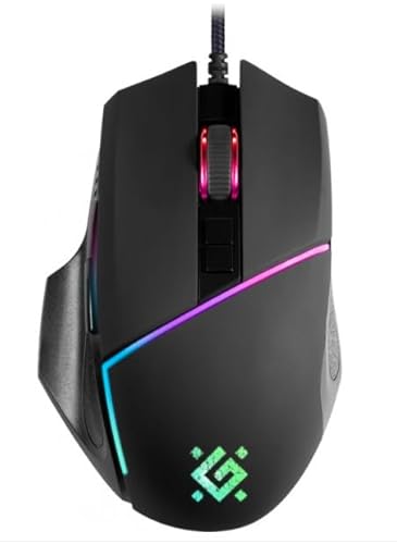 DEFENDER RATÓN Gaming MIT WARFAME KABLE GM-880L RGB, 8D, 12800 PPP von Defender