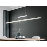 Ausziehbare led Pendelleuchte trajan höhenverstellbar Silber max. Breite 150cm von DEFIBRICO