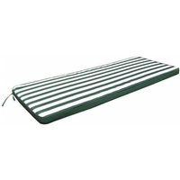 Rechteckiges Kissen im abnehmbaren Wasser -Repellent Polyester 110 x 45 cm - Green - Green von DEFIBRICO