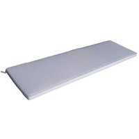 Defibrico - Rechteckiges Kissen im abnehmbaren Wasser -Repellent Polyester 110 x 45 cm - Grey - Grey von DEFIBRICO