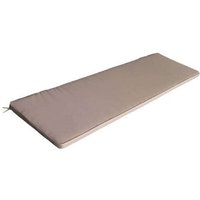 Defibrico - Rechteckiges Kissen im abnehmbaren Wasser -Repellent Polyester 110 x 45 cm - Tan - Tan von DEFIBRICO