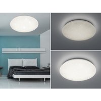 Led Deckenleuchte hikari Weiß Sternenhimmel Stufendimmer, ø 74cm von DEFIBRICO