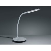 Led Schreibtischleuchte polo Grau dimmbar 41cm hoch mit Flexgelenk von DEFIBRICO