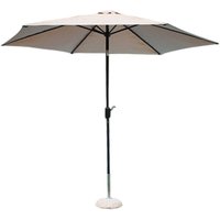 Runder Regenschirm 3 m - Beige - Beige von DEFIBRICO