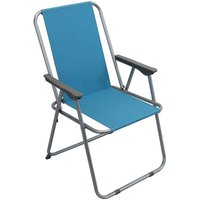Strandstuhl -Sessel mit Armlehnen und Hitch -Stahlstruktur - Cyan - Cyan Strandstuhl -Sessel mit Armlehnen und Hitch -Stahlstruktur - Cyan - Cyan von DEFIBRICO