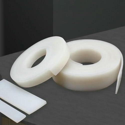 1/5 m weißer Dichtungsstreifen aus Silikonkautschuk, Breite 10/15/20/30/40 mm, Dicke 2/3/4/5 mm, rutschfeste Dämpferdichtung, hitzebeständig, Breite 20 mm, Dicke 3,0 mm, 5 Meter 1/5 m weißer Dichtungsstreifen aus Silikonkautschuk, Breite 10/15/20/30/40 mm, Dicke 2/3/4/5 mm, rutschfeste Dämpferdichtung, hitzebeständig, Breite 20 mm, Dicke 3,0 mm, 5 Meter von DEFRTG