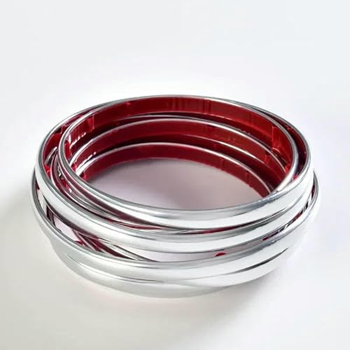 3D-Metall-PVC-Fliesenaufkleber, selbstklebend, Boden, wasserdicht, Wandfugen-Dichtungsstreifen, Fliesen-Schönheitsnaht-Aufkleber, Heimdekoration, Silber, 3,0 m 3D-Metall-PVC-Fliesenaufkleber, selbstklebend, Boden, wasserdicht, Wandfugen-Dichtungsstreifen, Fliesen-Schönheitsnaht-Aufkleber, Heimdekoration, Silber, 3,0 m von DEFRTG