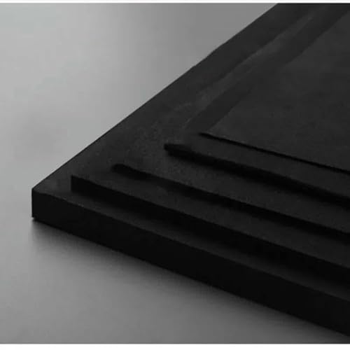 Eva-Schaumdichtung Craft Crash Pad Sheets Punch selbstklebend einseitig klebend DIY Handgefertigt Modellbau Schalldämmmatte - kein Kleber schwarz - 1 Meter - 25 cm - 10 mm Eva-Schaumdichtung Craft Crash Pad Sheets Punch selbstklebend einseitig klebend DIY Handgefertigt Modellbau Schalldämmmatte - kein Kleber schwarz - 1 Meter - 25 cm - 10 mm von DEFRTG