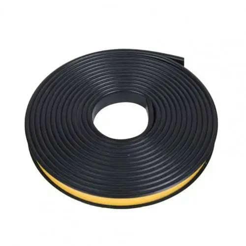 m selbstklebende U-Kantenleiste, Furnierkantenpolster, Möbel, umweltfreundlich, 15 mm, U-förmiger Tischkantenschutz für Kleiderschränke, Schwarz von DEFRTG