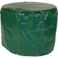 Abdeckhaube Tisch 100x70cm rund, pe dunkelgrün Abdeckhaube Tisch 100x70cm rund, pe dunkelgrün von DEGAMO