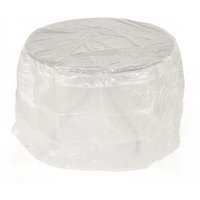 Abdeckhaube Tisch 70x70cm rund, pe transparent von DEGAMO