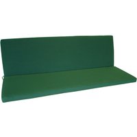 Degamo - Auflage denver für Bank 3-sitzer, dunkelgrün - dunkelgrün von DEGAMO