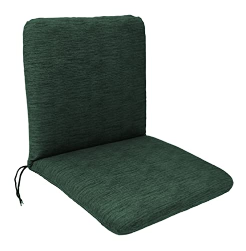 Auflage Sesselauflage Dallas für Gartenstuhl Niederlehner 45x88cm, dunkelgrün von DEGAMO