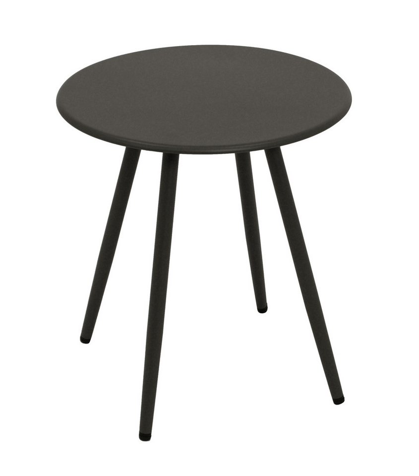 DEGAMO Beistelltisch DENVER 45cm rund, Stahl, Innen und Außen DEGAMO Beistelltisch DENVER 45cm rund, Stahl, Innen und Außen von DEGAMO