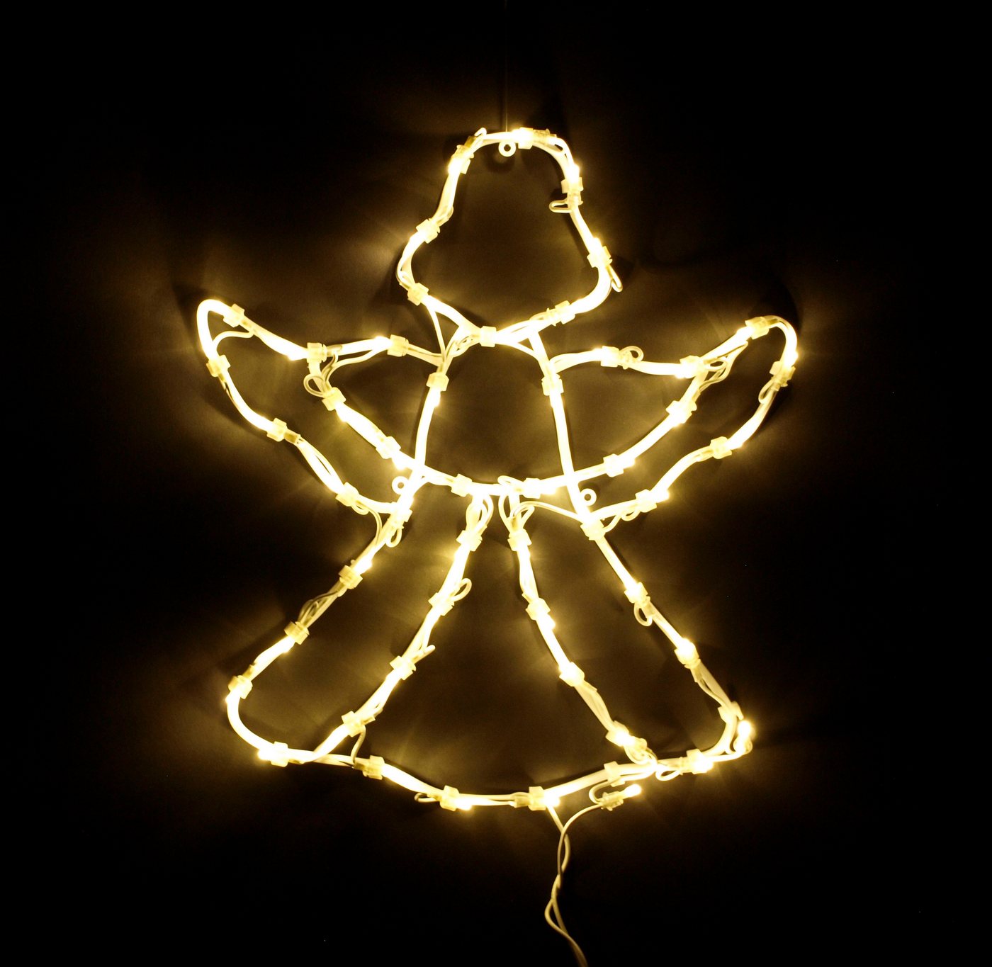 DEGAMO Beleuchtetes Fensterbild ENGEL, 42x37cm, 50 LED warmweiss, Netzbetrieb 230V DEGAMO Beleuchtetes Fensterbild ENGEL, 42x37cm, 50 LED warmweiss, Netzbetrieb 230V von DEGAMO