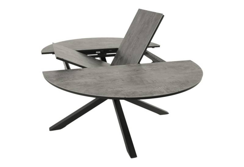 DEGAMO Gartentisch LYON ausziehbar, oval 140/200x140cm, Alu anthrazit + ECP wetterferst DEGAMO Gartentisch LYON ausziehbar, oval 140/200x140cm, Alu anthrazit + ECP wetterferst von DEGAMO