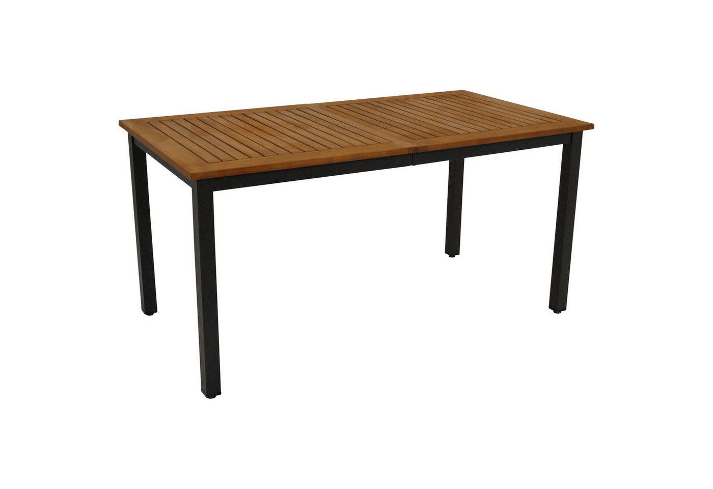 DEGAMO Gartentisch RAGUSA 150x80cm, Metall anthrazitfarben + Akazie geölt braun DEGAMO Gartentisch RAGUSA 150x80cm, Metall anthrazitfarben + Akazie geölt braun von DEGAMO