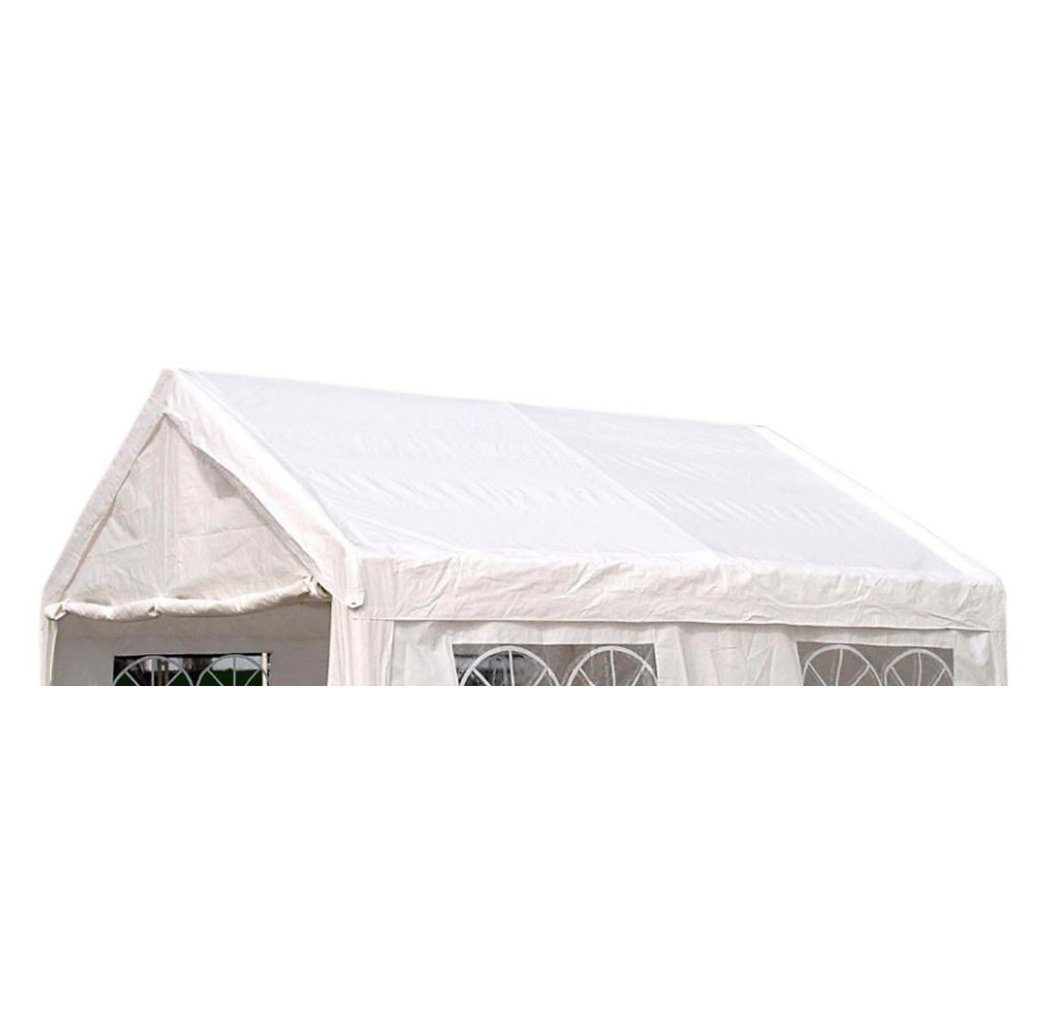 DEGAMO Pavillon-Ersatzdach PALMA, für Zelt 4x4 Meter, PE weiss 180g/m², mit Spanngummis DEGAMO Pavillon-Ersatzdach PALMA, für Zelt 4x4 Meter, PE weiss 180g/m², mit Spanngummis von DEGAMO