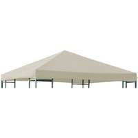 Degamo - Ersatzdach für Metall- und Alupavillon 3x3 Meter ecru, wasserdicht PVC-beschichtet von DEGAMO