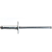 Degometal - Lot von 50 alx tl Alu/Stahl Standardnieten 4,8 x 10 mm von DEGOMETAL