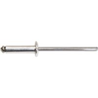 Lot von 50 alx trs Alu/Stahl Standardnieten Degometal 3 x 8 mm von DEGOMETAL