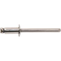 Set mit 50 Blindnieten aus Edelstahl A2 TRS Standard DEGOMETAL - 4 x 8 mm von DEGOMETAL