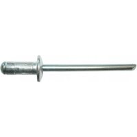 Set von 50 Gomulti Alu-Standardnieten Degometal 4 x 9 mm von DEGOMETAL